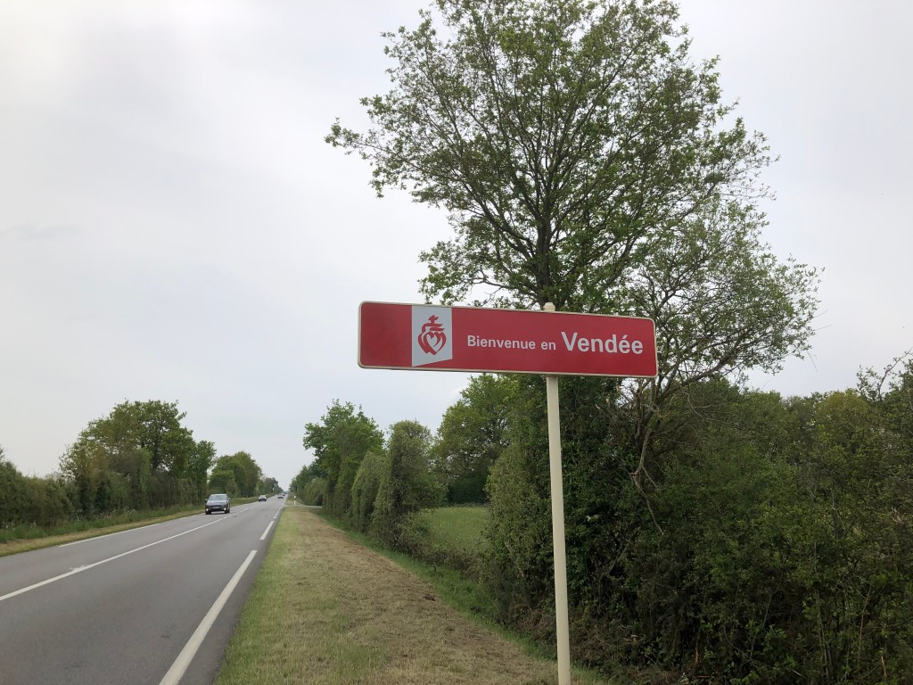France et Suisse 2022 – Day 6: Monday 2 May – Nantes to Roche sur Yon, 67.2k, 602m&nbsp;climbed