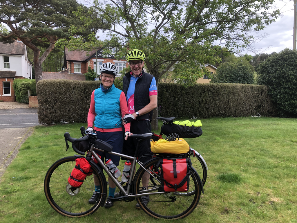 France et Suisse 2022 – Day 1: 27 April 2022 – Fleet to Portsmouth, 86k, 822m&nbsp;climbed